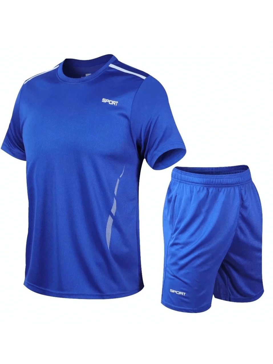 Athletic O-Neck Sportswear Set for Men - SF2017