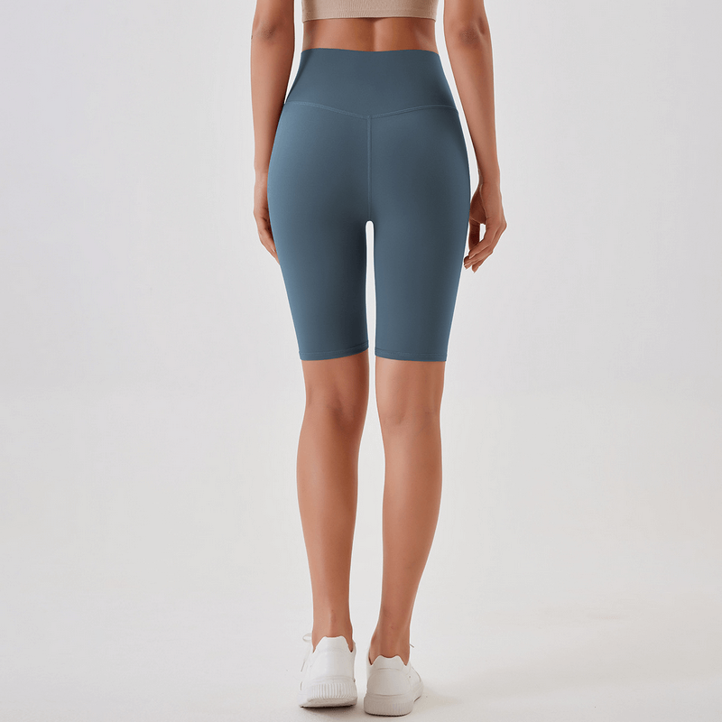 Athletic Women's Tight Shorts with High Waist - SF1667