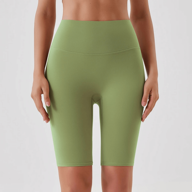Athletic Women's Tight Shorts with High Waist - SF1667