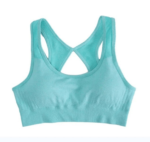 Breathable Elastic Women's Sports Bra and Shorts Set - SF1778