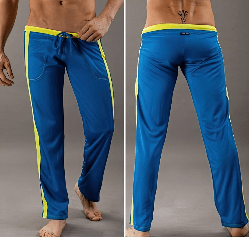Breathable Men's Sports Training Pants with Pockets - SF1315