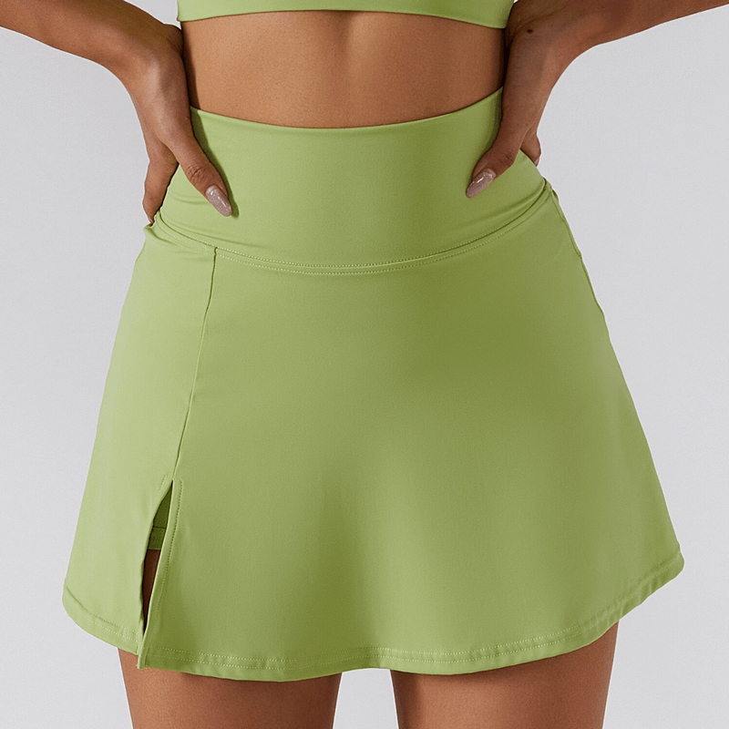 Elastic Tight Sports Women's Shorts-Skirt for Training - SF1322