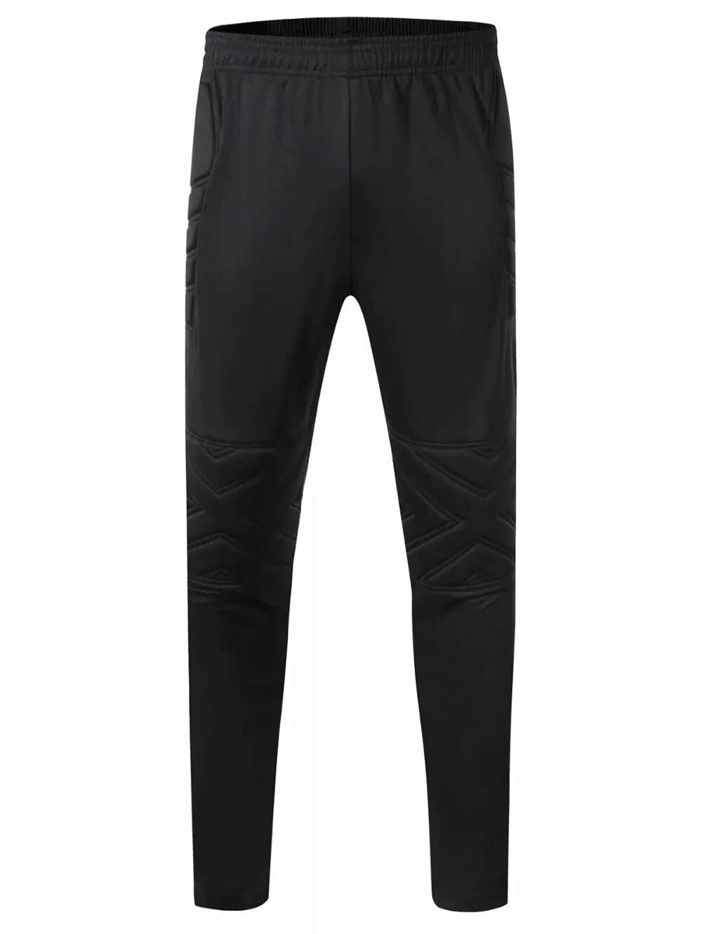 Elastic Waist Men's Training Pants With Protective Padded - SF1565