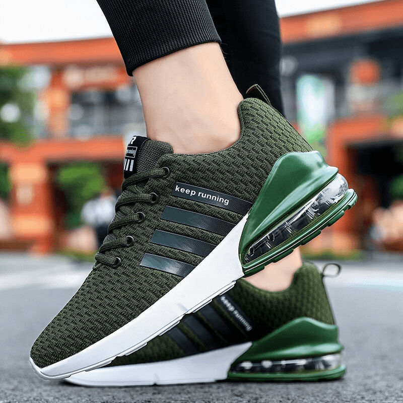 Fashion Breathable Lightweight Men's Cushion Running Sneakers - SF1349
