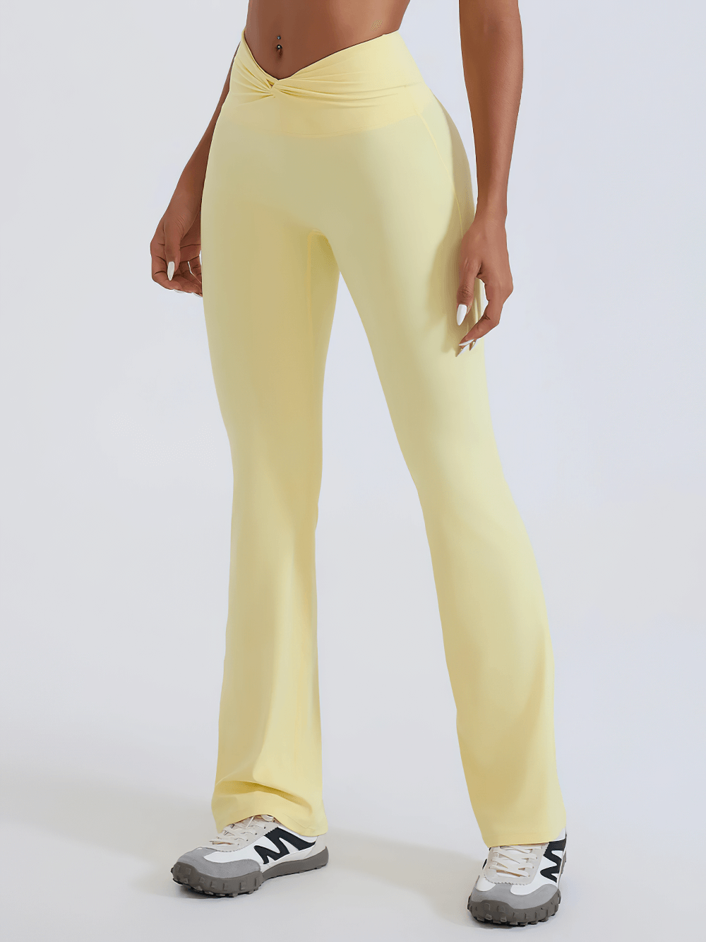nike yellow yoga pants