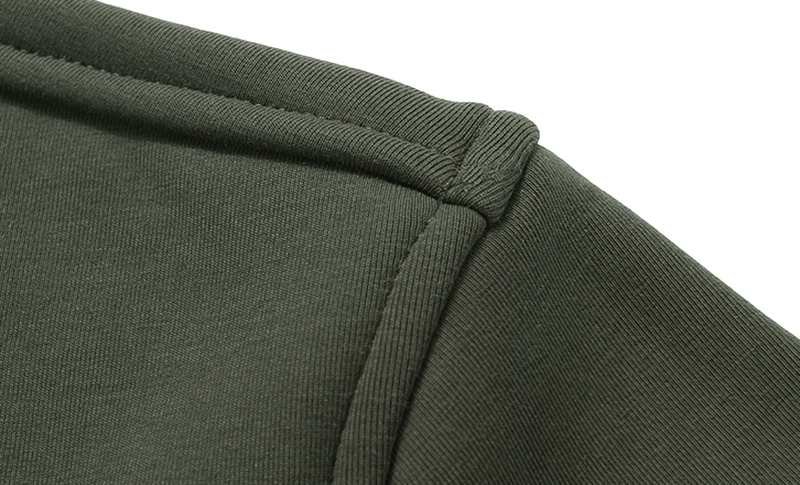 Fleece Hooded Thick Men's Jacket with Pockets / Zipper Warm Outwear - SF1348