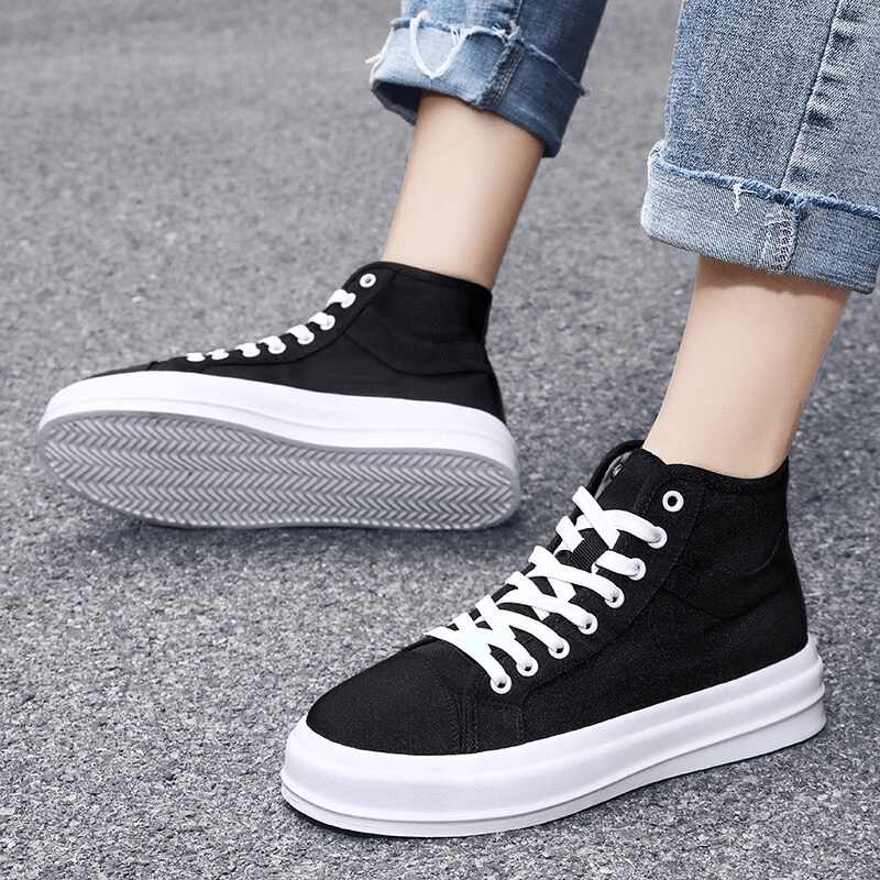 Flexible High Sports Sneakers Unisex with Laces - SF1362