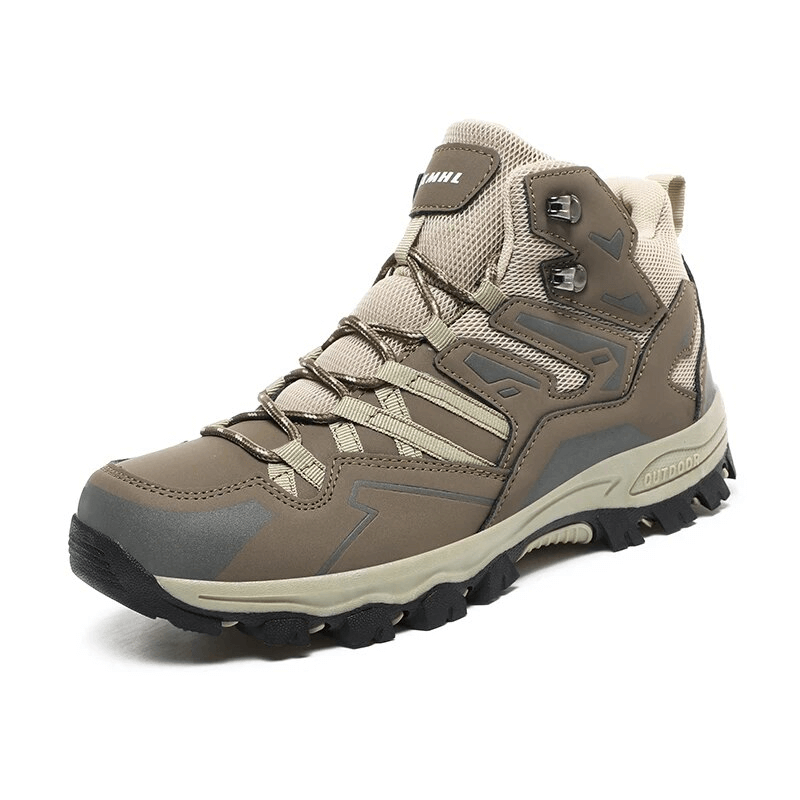 Insulated Unisex Leather Hiking Boots With Cushioning - SF1634