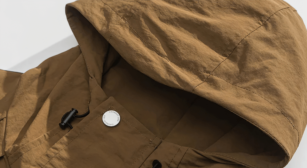 Loose Men's Solid Zip-Up Hooded Bomber Jacket - SF2012