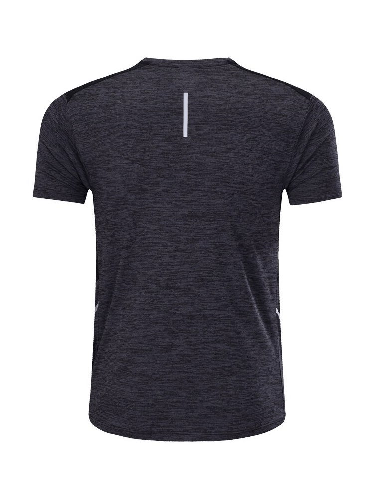 Male Elastic Breathable Short Sleeves Sports T-Shirt - SF1509