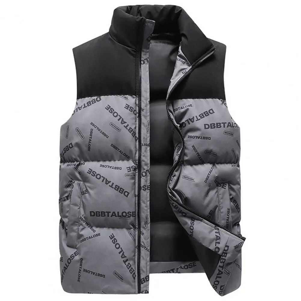 Men's Insulated Puffer Vest - Winter Outerwear - SF1935