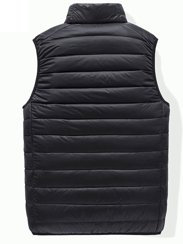 Men's Quilted Lightweight Warm Down Vest with Zipper - SF1535