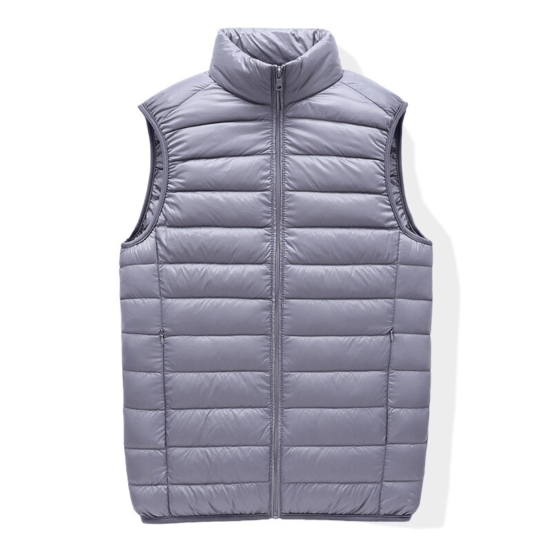Men's Quilted Lightweight Warm Down Vest with Zipper - SF1535