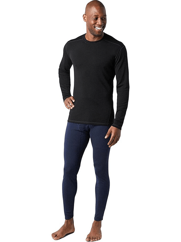 Merino Wool Thermal Long Sleeves Underwear for Men - SF1490