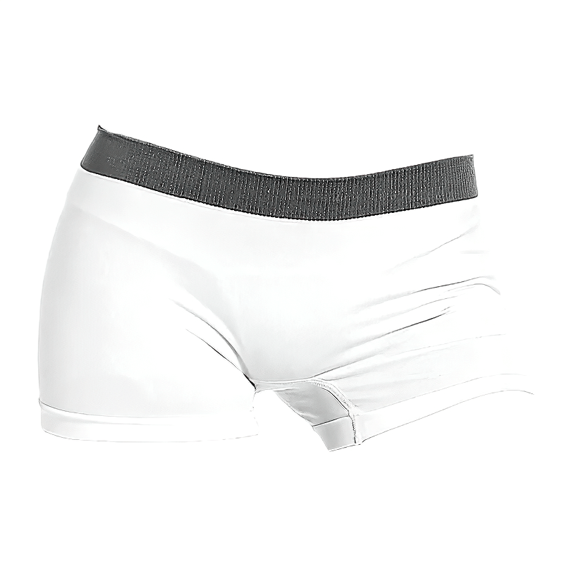 Mid Waist Sports Boxer Briefs / Women's Underwear - SF1607