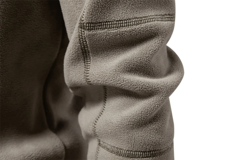 Outdoor Men's Casual Zip Fleece Pullover - SF1989
