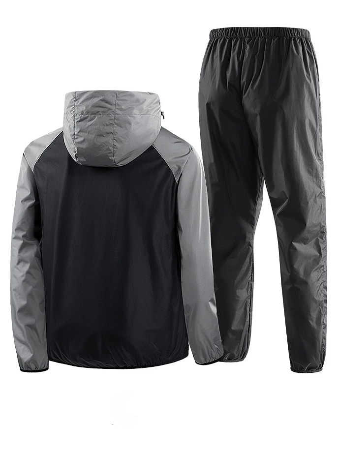 Quick Dry Hooded Running Tracksuit for Men - SF2043