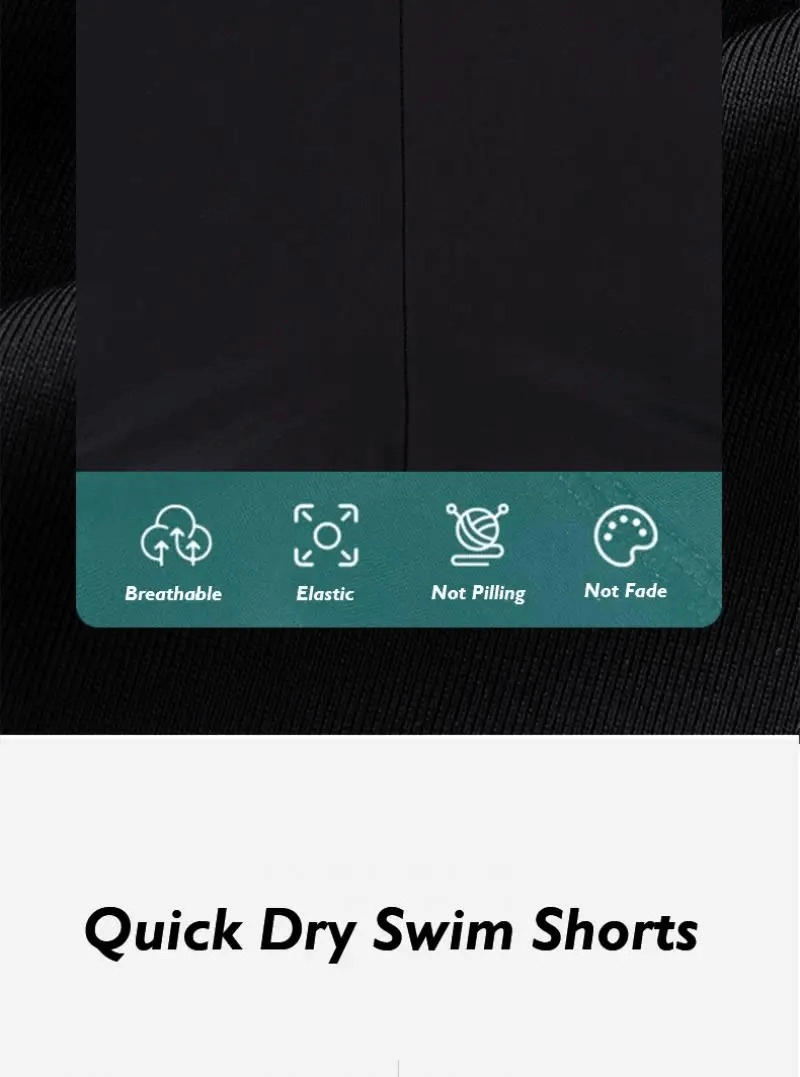 Quick Dry Men's Streamline Swim Trunks - SF2021