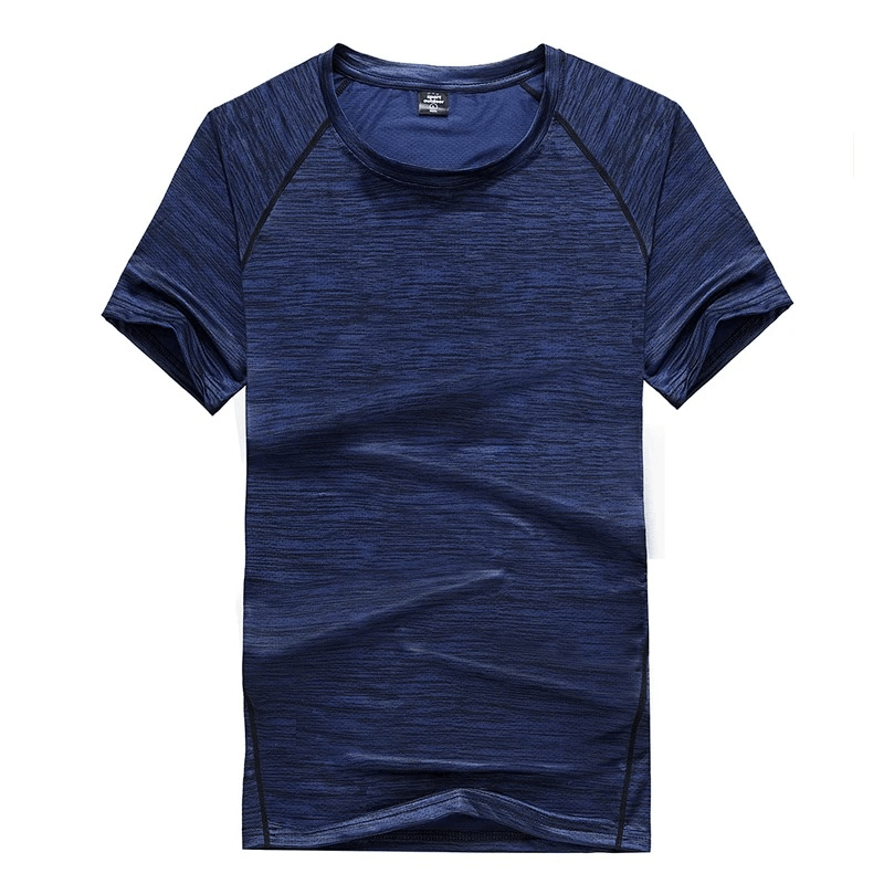 Quick-Dry Round Neck Running T-Shirt for Men - SF1944