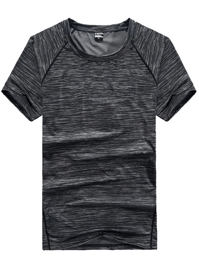 Quick-Dry Round Neck Running T-Shirt for Men - SF1944