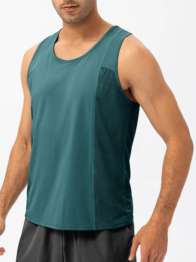 Running Basketball Workout Quick Dry Elastic Tank Top - SF1709