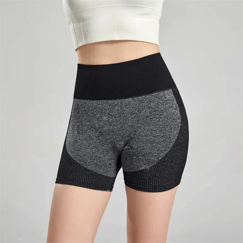 Seamless Sports Women's Shorts with Push-Up Effect for Buttocks - SF1615