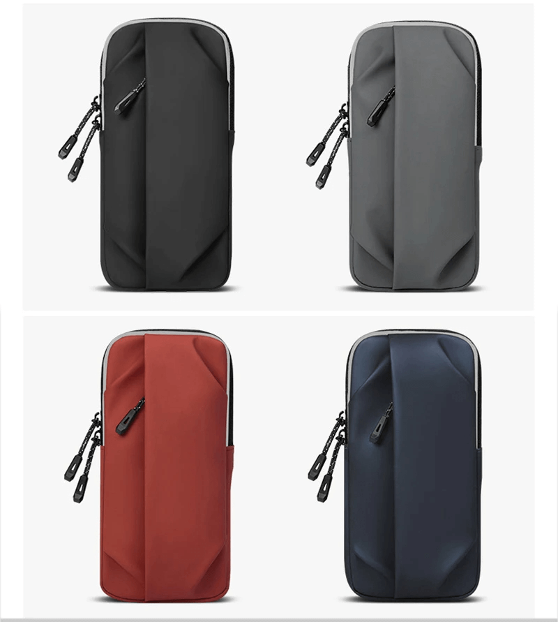 Sleek Black Multifunctional Bag for Everyday Use - SF2058