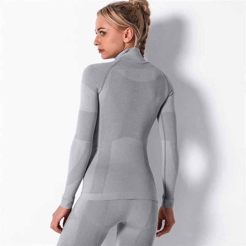 Stretchy Seamless Super Soft Long Sleeves Top for Sport - SF1652