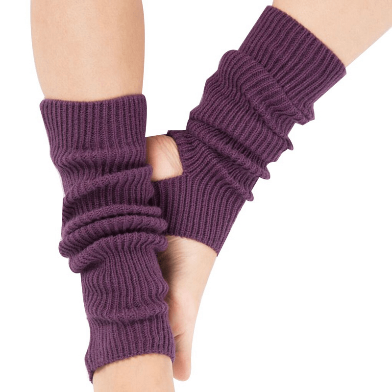 Stylish High Women's Socks with an Open Toe for Fitness - SF1445