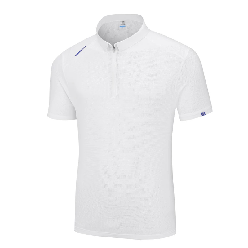 Stylish Solid Color Sports Polo Shirt for Men - SF2041