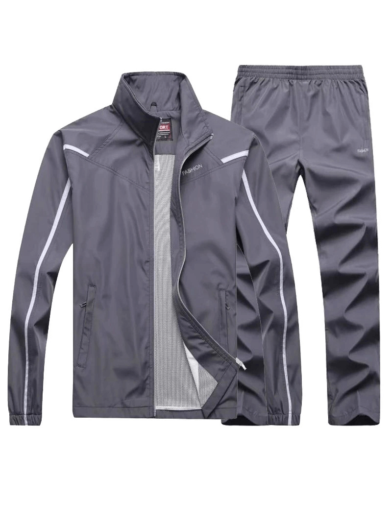 Stylish Tracksuit with Mandarin Collar and Zipper - SF2035