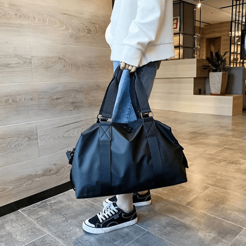 Stylish Women's Nylon Duffel Bag with Adjustable Strap - SF1994