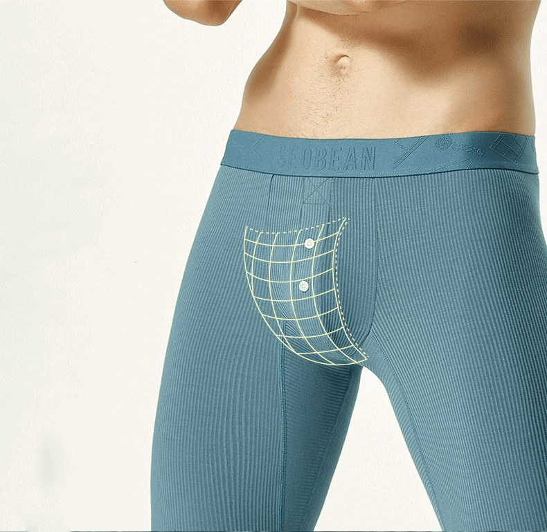 Tight-fitting Elastic Thermal Pants for Men / Thermal Underwear - SF1384