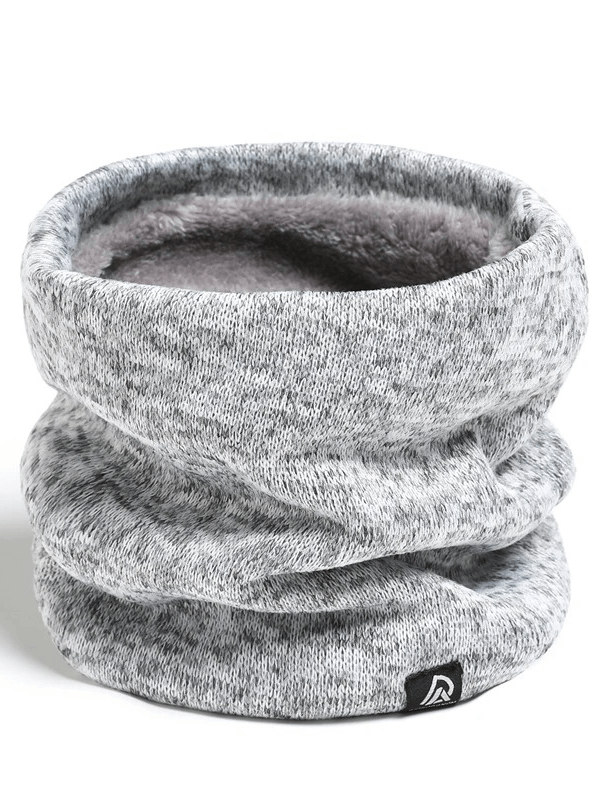 Unisex Fleece-Lined Knitted Neck Warmer - SF2013