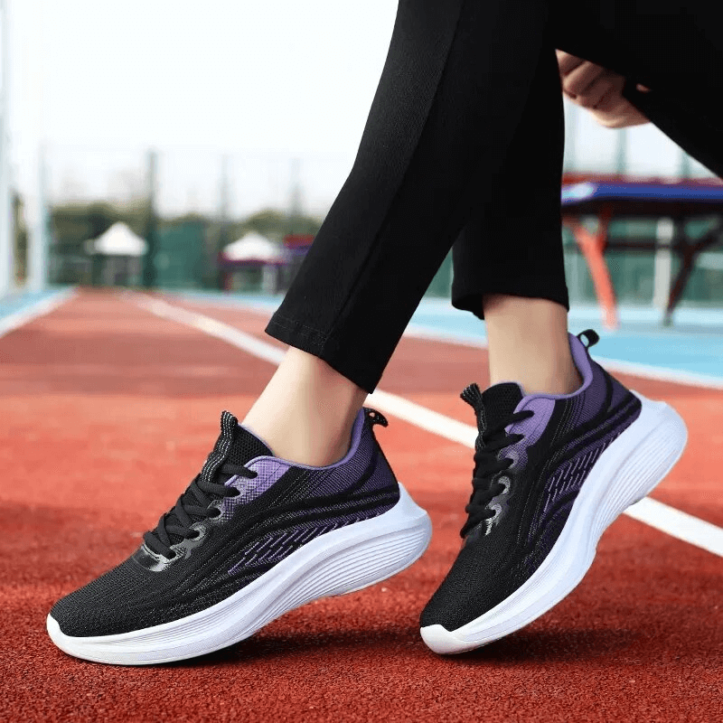 Unisex Lightweight Breathable Running Shoes With Lace Up - SF1736