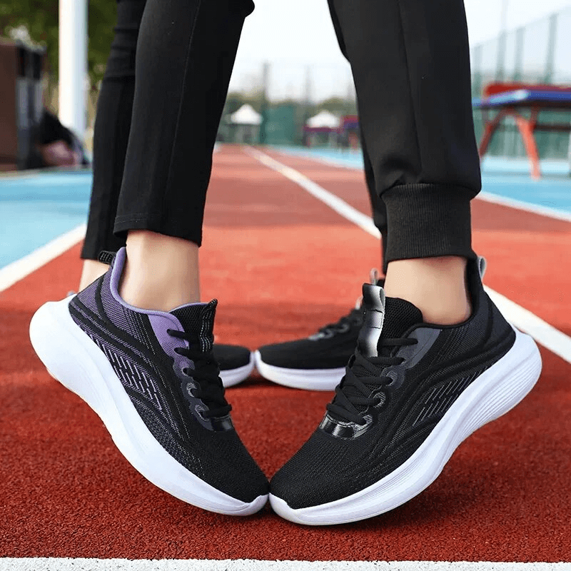 Unisex Lightweight Breathable Running Shoes With Lace Up - SF1736
