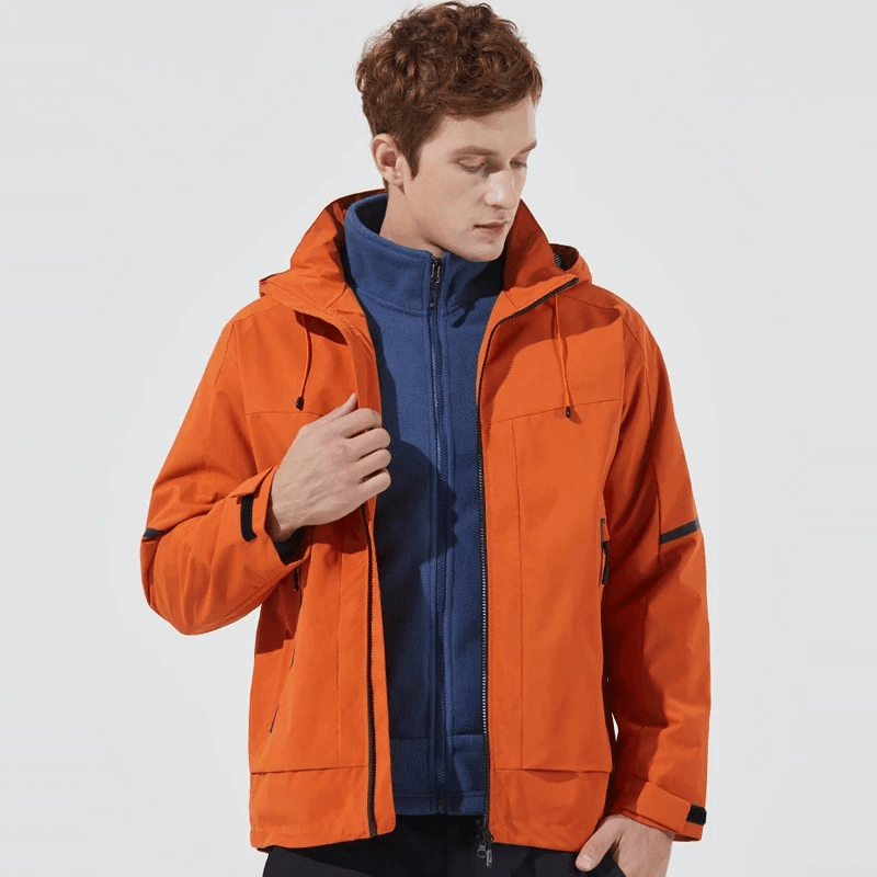 Waterproof Hooded Jacket - Breathable Outdoor Gear - SF1924