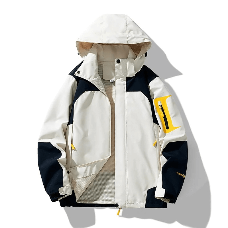 Waterproof Hooded Outdoor Jacket – Hiking Gear - SF1976