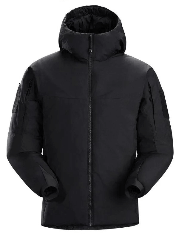 Windproof Insulated Men's Down Jacket with Hood - SF1967