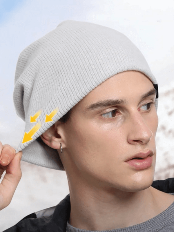 Windproof Insulated Soft Unisex Thermal Beanie - SF1726