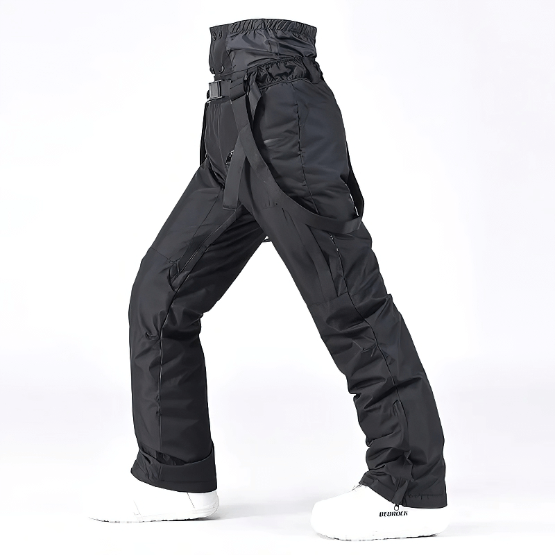 Windproof Warm Big Ski Trousers with Suspenders - SF1820