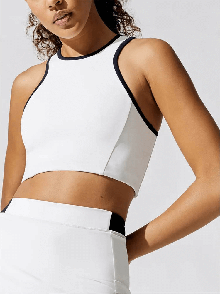 Women's Absorbing and Breathable Crop Tennis Tank - SF1800