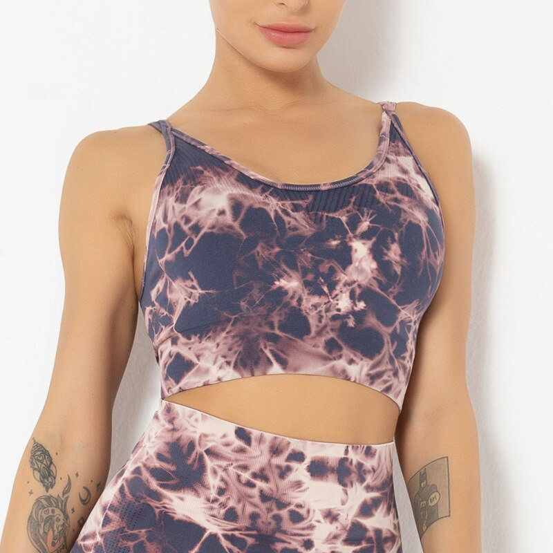 Women's Printed Sports Bra / Activewear Clothes for Ladies - SF1391