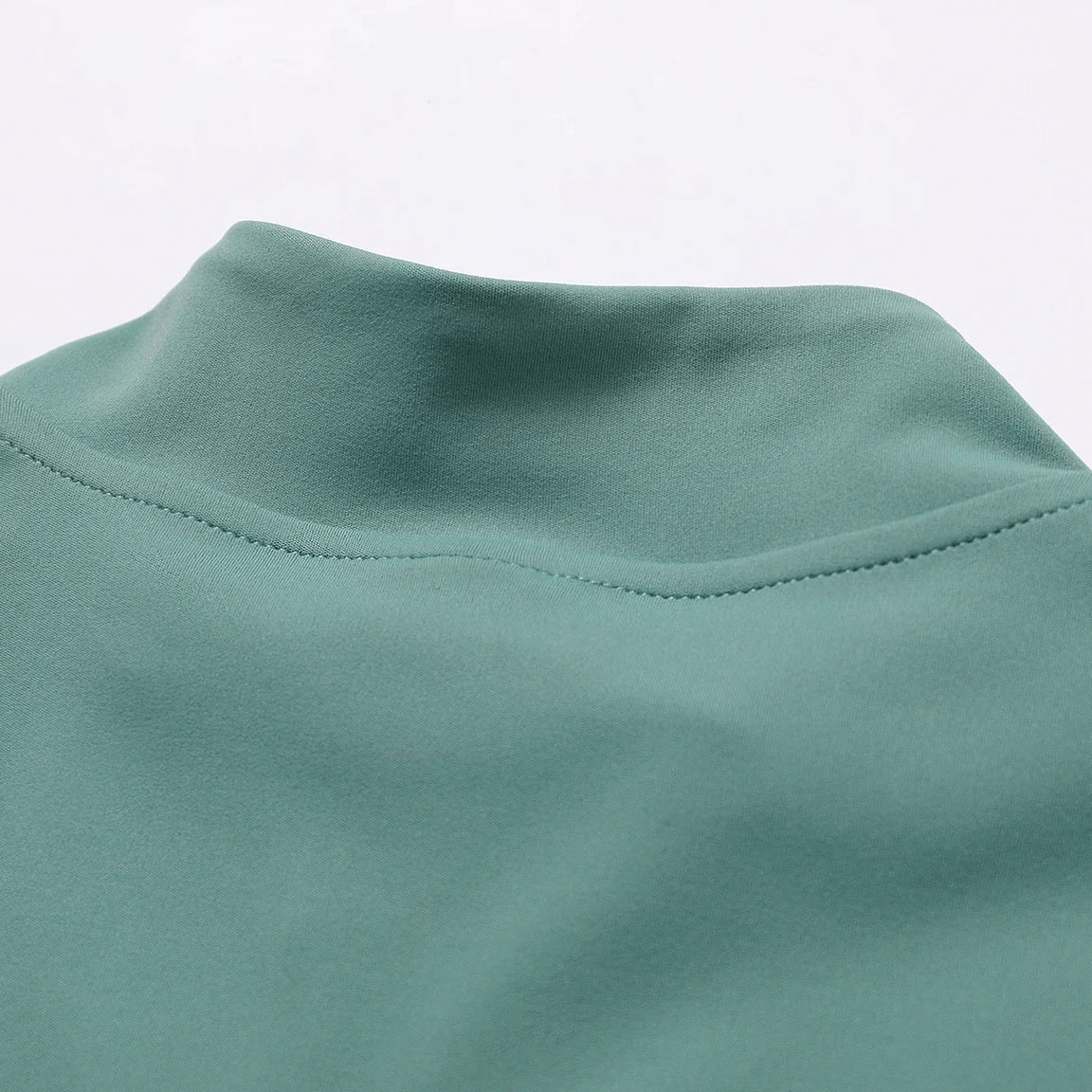 Women's Quick-Drying Long-Sleeved Yoga Shirt with Zipper - SF1833