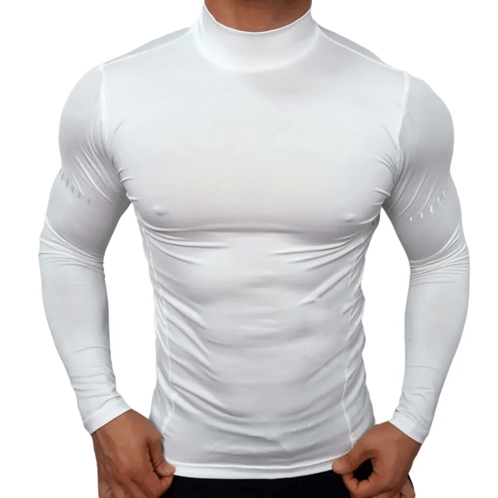 Workout Long Sleeves Top for Men / Compression Male Clothes - SF1613