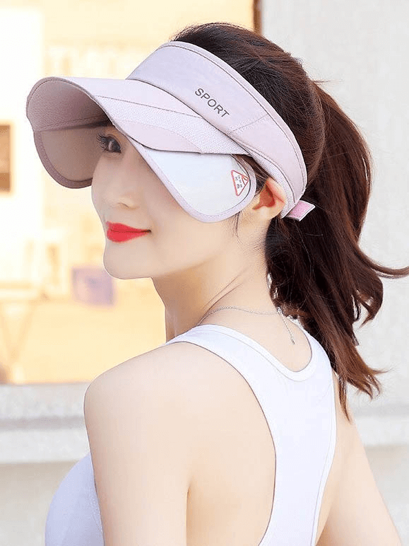 Adjustable Strap UV Protection Golf Hat / Sports Sun Visor - SF0546