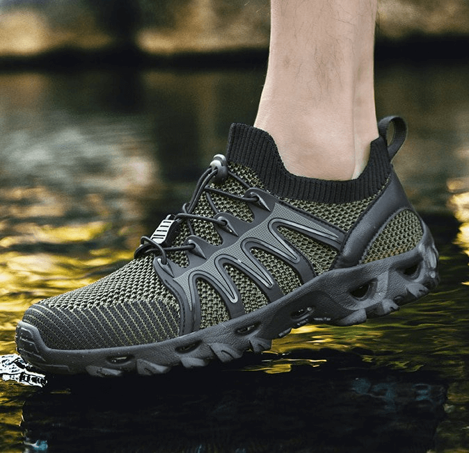 Breathable Flexible Sports Men's Trekking Sneakers - SF0815