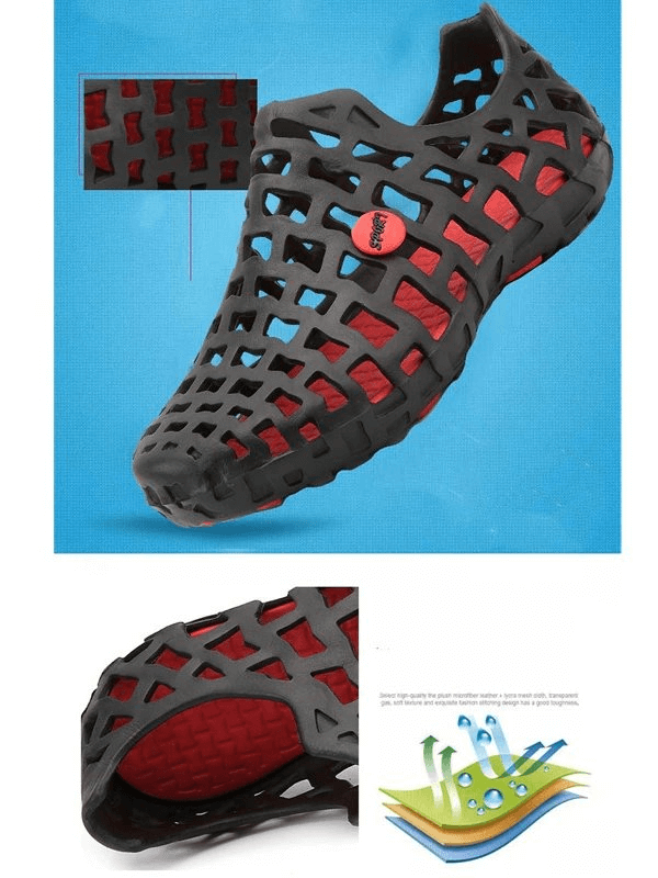 Breathable Rubber Beach Slippers / Water Shoes - SF0259