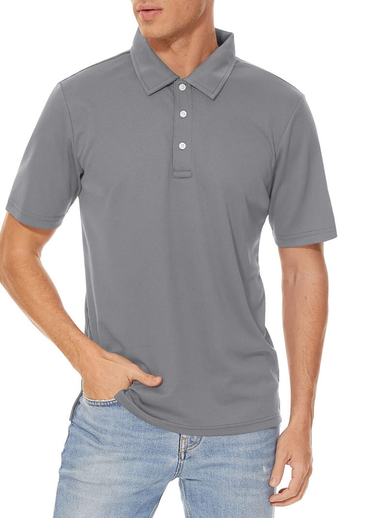 Casual Men's Short Sleeves Polo Shirt / Tennis Solid T-shirt - SF0650