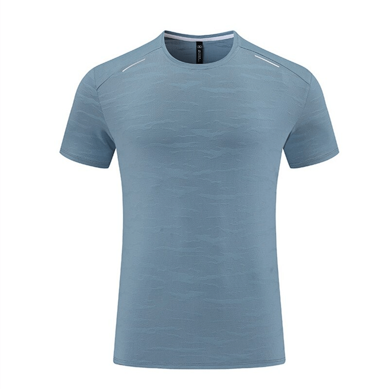 Casual Short Sleeves Basketball Elastic T-shirt for Men - SF1043